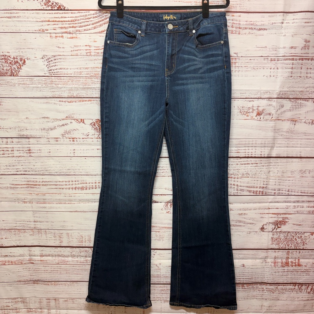 Indigo Rein High Rise Flare Jeans